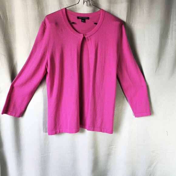 Banana Republic 3/4 Sleeve Cardigan Pink Medium - Picture 2 of 8